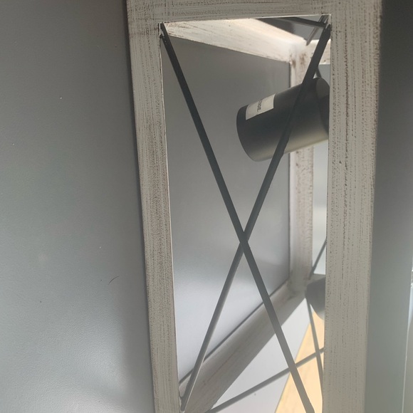 (1895) Farmhouse Pendant Light, 2 bulb in metal wire cage - Picture 7 of 10